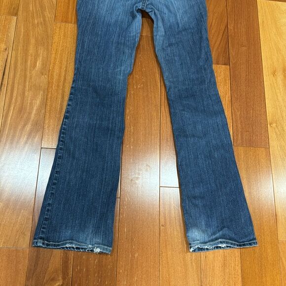 ARIAT Ruby Bootcut Jeans Low Rise Womens Bling Jeweled Embellished size 30L - Picture 9 of 12